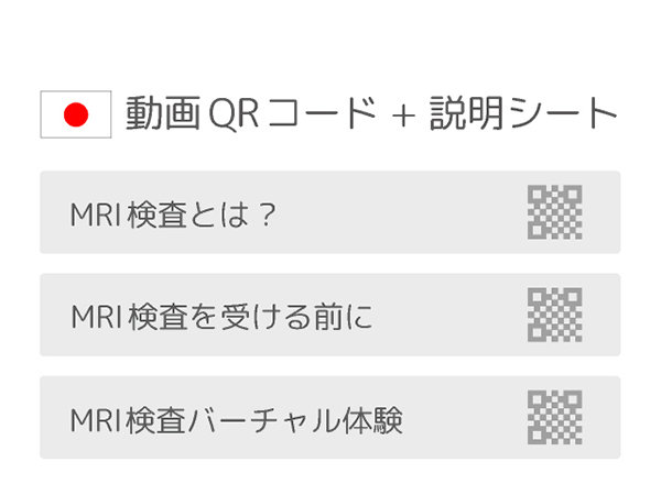 患者さんとご家族のためのMRI検査説明支援ツール（日本語版）